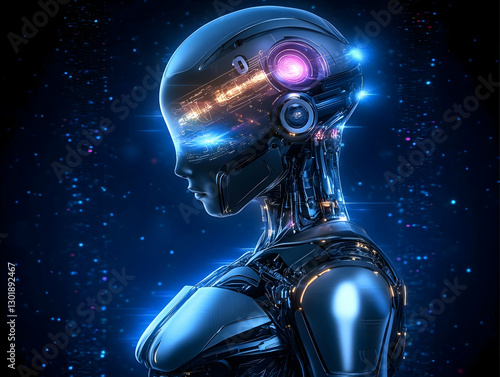 3D Illustration, Futuristic...