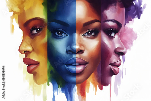 Illustration Art Colorful F...
