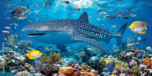 Illustration Whale Shark Co...