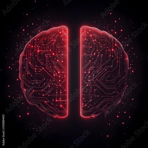 3D Illustration - Circuit B...