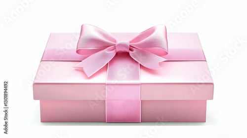 3D Illustration Pink Gift B...