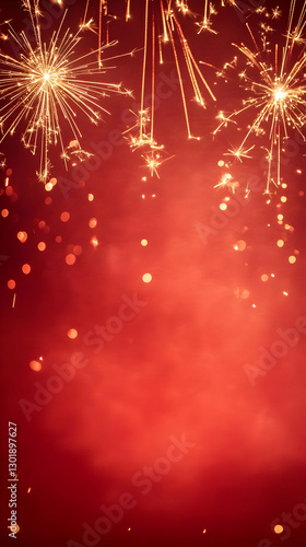 Abstract Background - Red S...