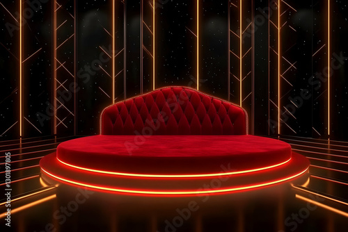 3D Illustration Red Velvet ...