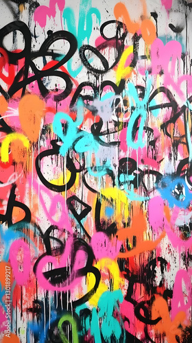 Abstract Graffiti Illustrat...