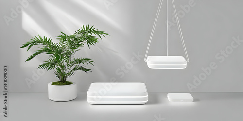 3D Illustration Minimalist ...