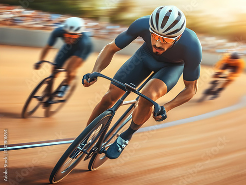 Illustration - Cyclist Spee...