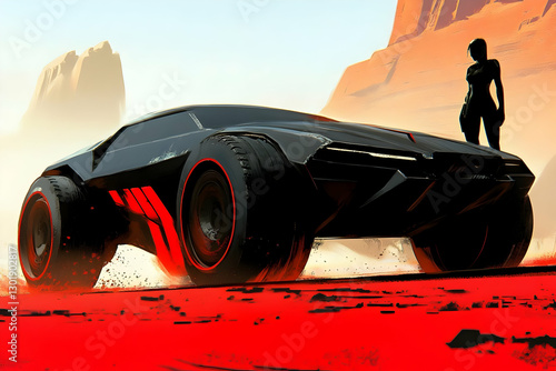 Illustration - Futuristic C...