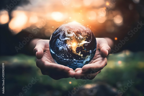 Earth in Hands: An Illustra...