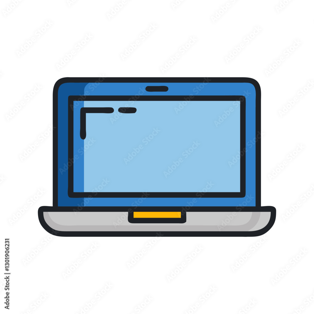 laptop vector icon. laptop vector illustration on white Background laptop vector icon. laptop vector illustration on white Background