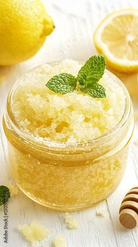 Photo Lemon Honey Sugar Scr...