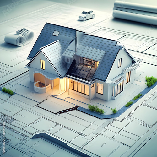 3D Illustration Architectur...