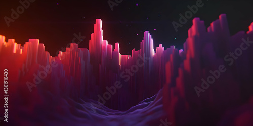 3D Abstract Background Illu...