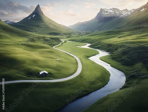 Photo - Serene Landscape wi...