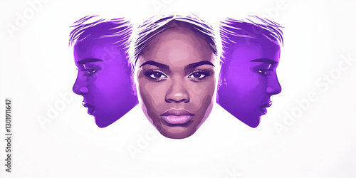Illustration - Woman with P...