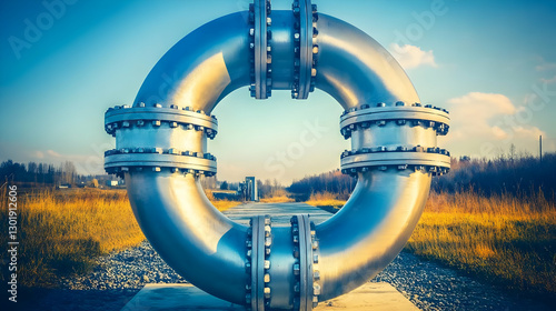 Photo - Industrial Pipeline...