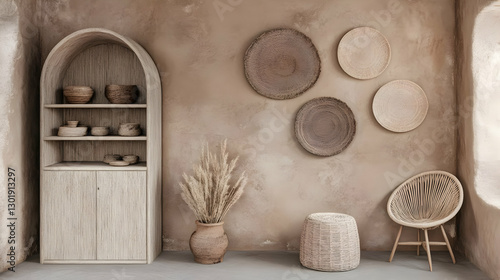 3D Illustration Interior De...