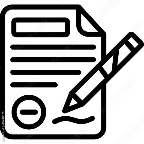 Legal Brief Icon