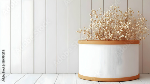 3D Illustration Dried Flowe...