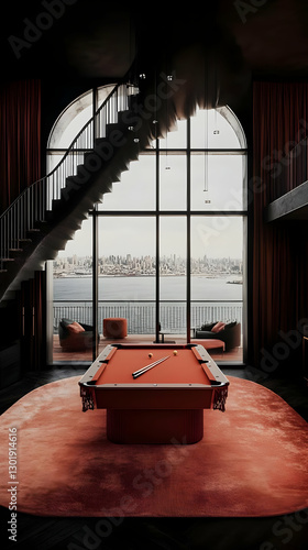 3D Interior Design, Billiar...
