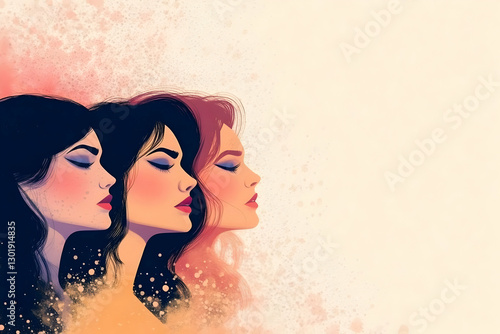 Illustration - Women, Beaut...