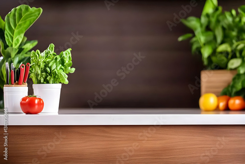 Photo Kitchen Countertop Ba...
