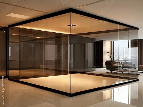 Illustration Modern Office ...