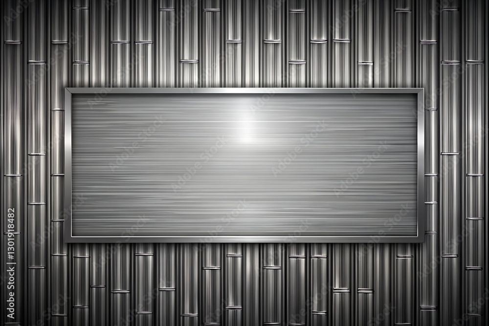 Bamboo wall Metallic background for advertising glossy texture modern design reflective surface industrial style polished pattern sleek finish contemporary backdrop futuristic milkyhexddway copy space Bamboo wall Metallic background for advertising glossy texture modern design reflective surface industrial style polished pattern sleek finish contemporary backdrop futuristic milkyhexddway copy space