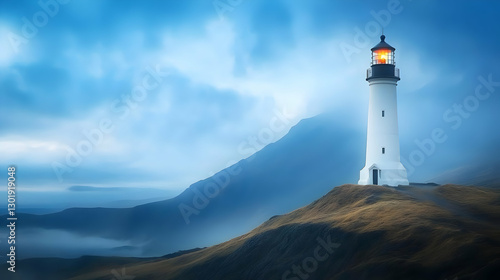 Illustration - Lighthouse o...