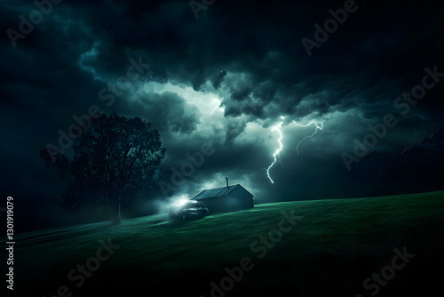 Illustration of Dramatic Li...