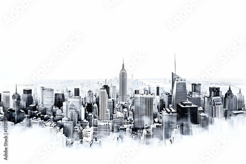Illustration Cityscape Arch...