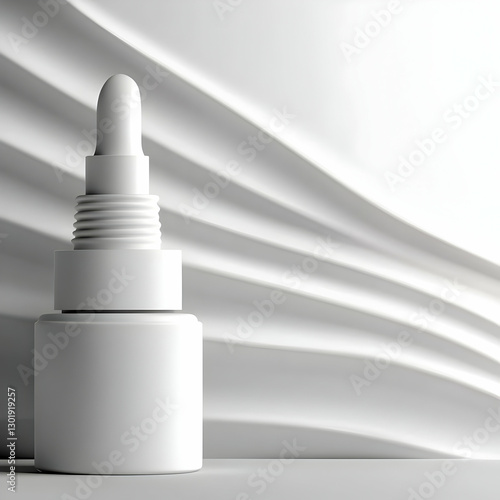 3D Illustration - White Cos...