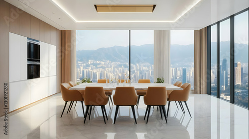 Illustration Modern Dining ...