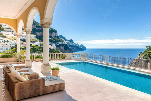 Photo Luxury Villa Pool Oce...