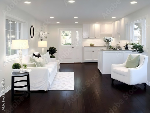 Photo - Modern Open Plan Li...