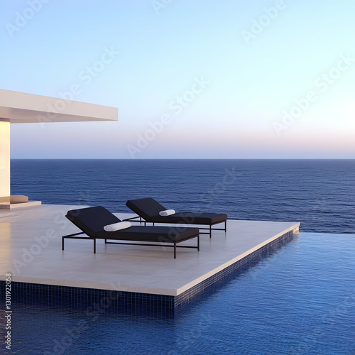 3D Illustration-Luxury Ocea...