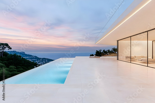 3D Illustration Modern Luxu...