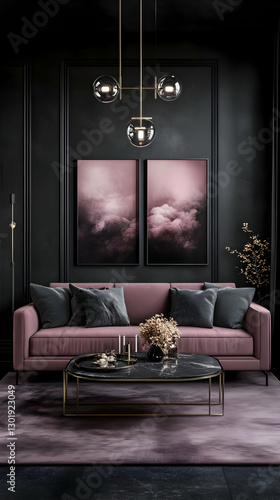 3D Illustration Modern Livi...