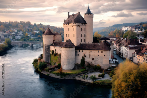 Photo - Medieval Castle on ...