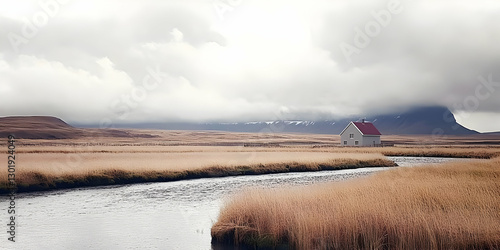 Photo Lonely House River La...