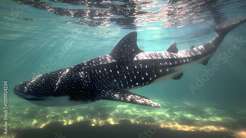 Photo Majestic Whale Shark ...