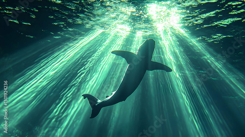 Photo - Majestic Shark Silh...