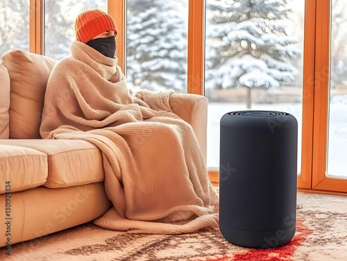 Photo Winter Warmth Air Pur...