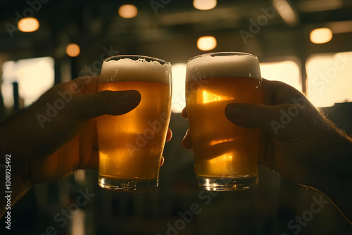 Photo Cheers Cold Beer Brew...