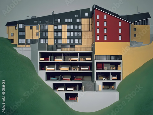 3D Illustration Architectur...