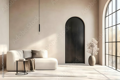 3D Illustration Interior De...