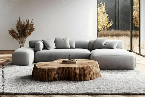 3D Illustration Cozy Living...