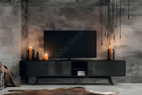 3D Illustration-Living Room...
