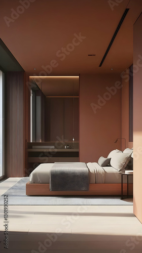 Illustration Bedroom Interi...