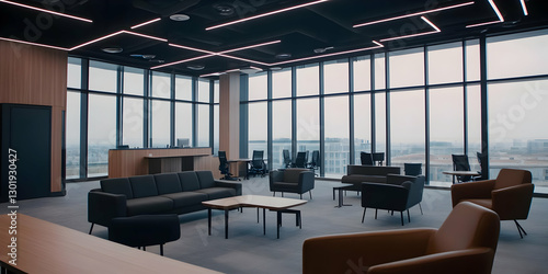 Photo Modern Office Interio...