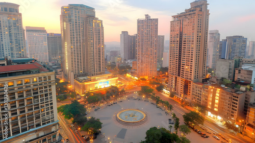 Photo of Cityscape at Dusk ...